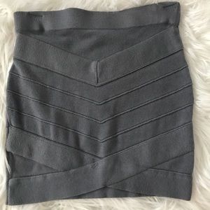 pencil skirt with zig zag details